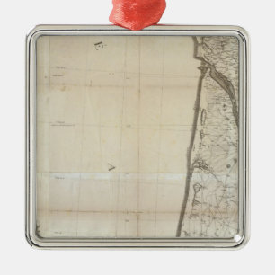 Ornamento De Metal La France do de do carte ASSIM