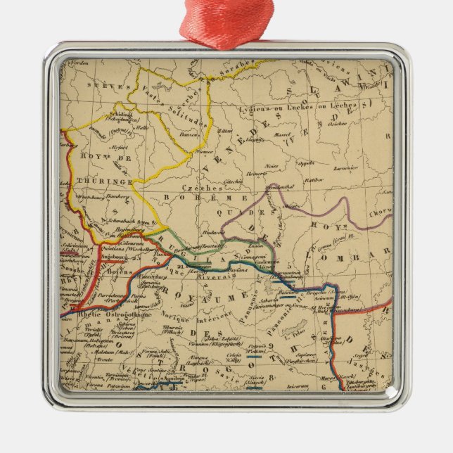 Ornamento De Metal La Germanie a la fin du 5e siecle (Frente)