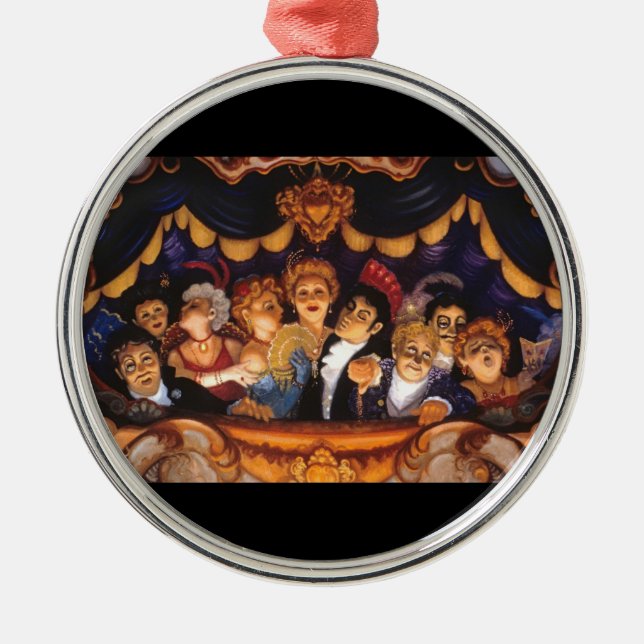 Ornamento De Metal La Mour da ópera (Frente)