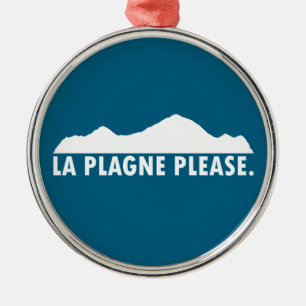 Ornamento De Metal La Plagne França Por favor