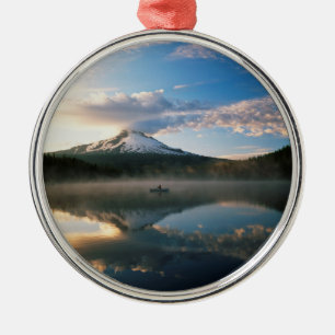 Ornamento De Metal Lago Trillium   Floresta Nacional Mount Hood, OR