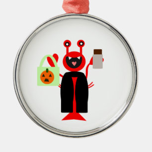 Ornamento De Metal Lagosta de Halloween