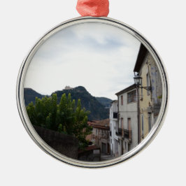 Ornamento De Metal Laino Borgo