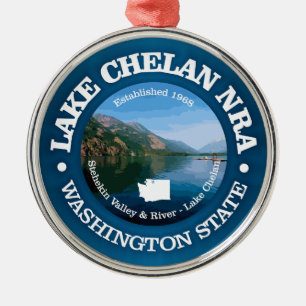 Ornamento De Metal Lake Chelan ARN