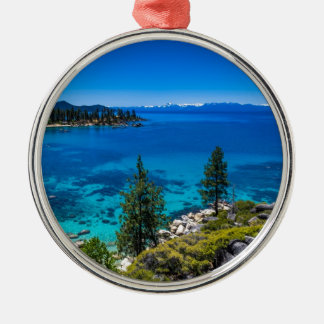 Ornamento De Metal Lake Tahoe