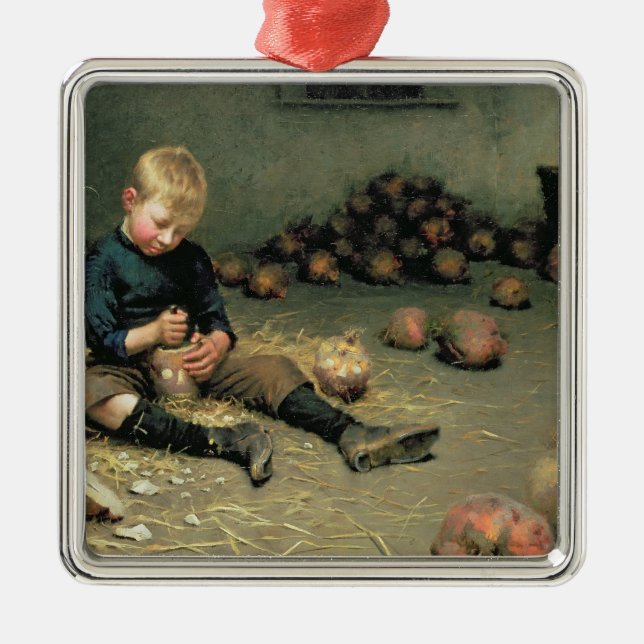 Ornamento De Metal Lanternas do fazer (Frente)