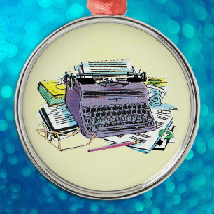 Ornamento De Metal Lápis de Papel de Máquina de Digitalização de Ferr