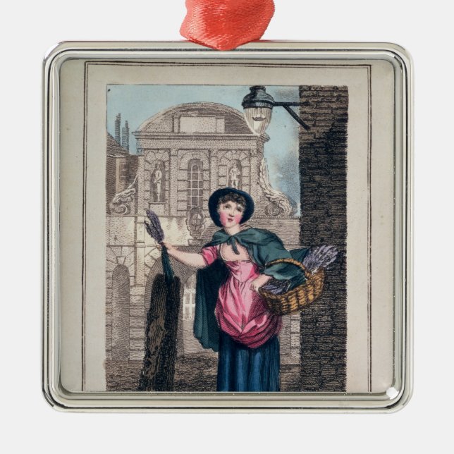 Ornamento De Metal Lavanda, bar do templo, 'dos gritos de London (Frente)