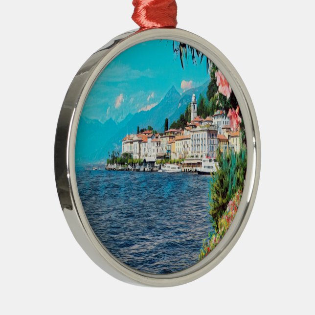Ornamento De Metal ldp BELLAGIO - Lago Como - (Direito )
