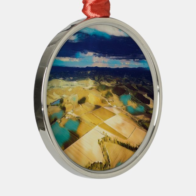 Ornamento De Metal ldp TUSCANY - Campo da Toscana - (Direito )