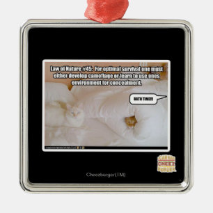 Ornamento De Metal Lei da Natureza nº 45