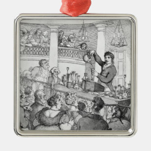 Ornamento De Metal Leituras químicas, c.1809