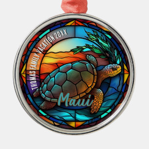 Ornamento De Metal Lembrança de Férias em Maui