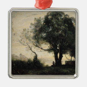 Ornamento De Metal Lembrança do Castel Gandolfo