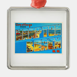 Ornamento De Metal Lembrança velha do viagem de New Hampshire NH da