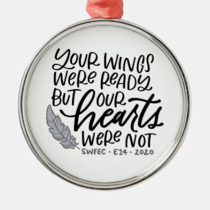 Ornamento De Metal Lembrando do pedido E14