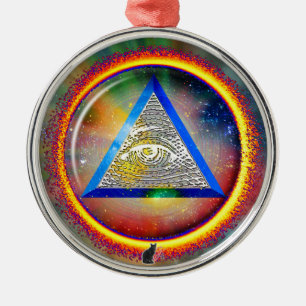 Ornamento De Metal Lente De Providence Metal Ornament