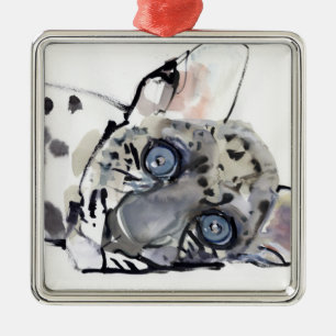 Ornamento De Metal Leopardo árabe 2008 3