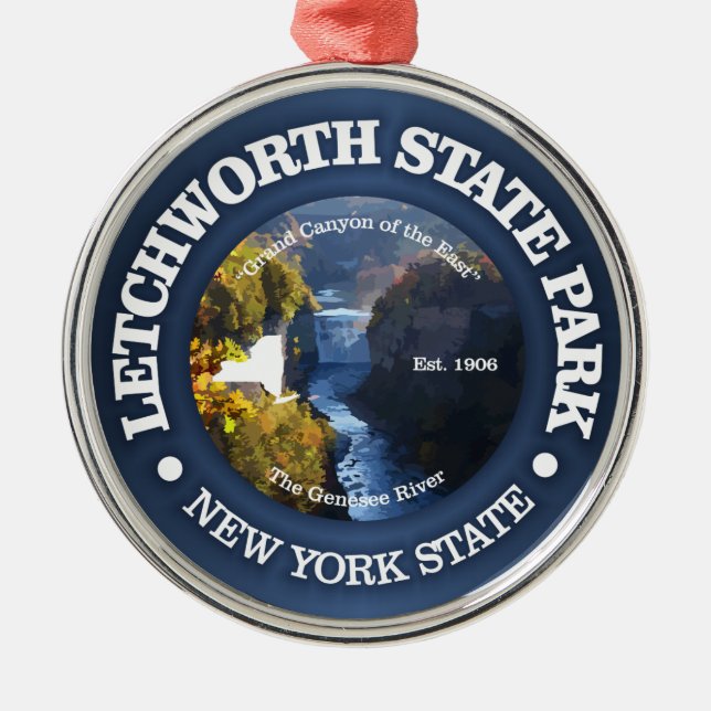 Ornamento De Metal Letchworth SP (Frente)