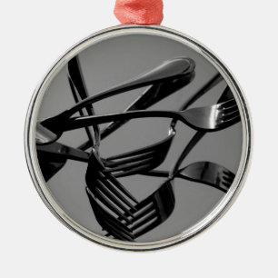 Ornamento De Metal Levitação de Garfo