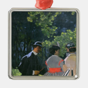 Ornamento De Metal l'Herbe do sur do Dejeuner de Claude Monet ,