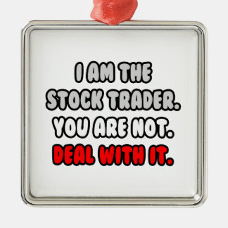 Ornamento De Metal Lidar Com Isso... Funny Stock Trader