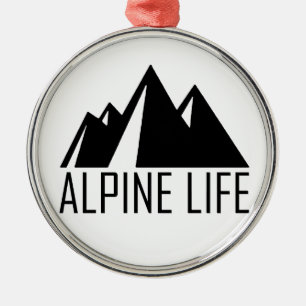Ornamento De Metal Life Alpina