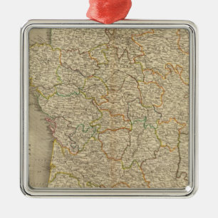 Ornamento De Metal Limites Provinciais da França
