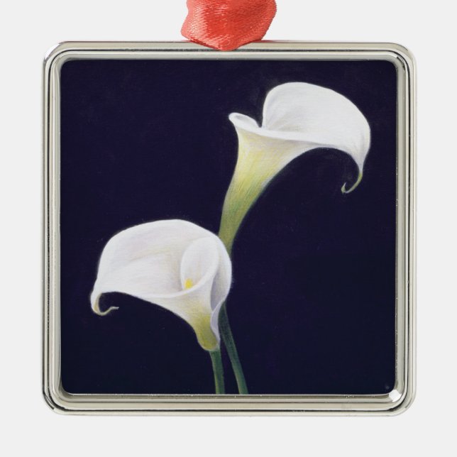 Ornamento De Metal Lírio (Frente)