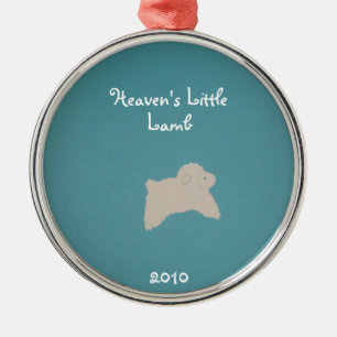 Ornamento De Metal Little do Céu, Lamb, 2010