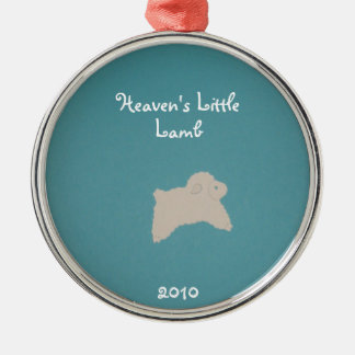 Ornamento De Metal Little do Céu, Lamb, 2010