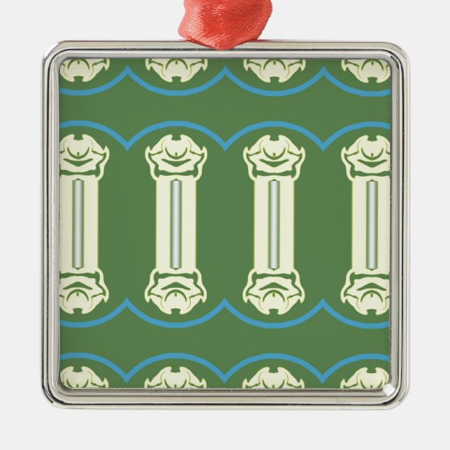 Ornamento De Metal Livingstone (Frente)