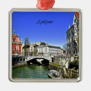 Ornamento De Metal Ljubljana, Eslovênia