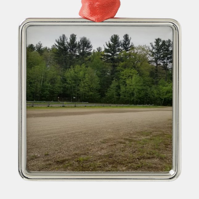 Ornamento De Metal Locais Simples (Frente)