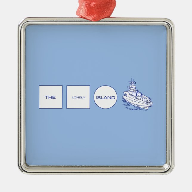 Ornamento De Metal Logotipo (Frente)