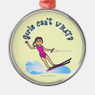 Ornamento De Metal Loira de água feminina