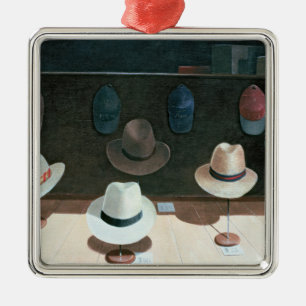 Ornamento De Metal Loja de chapéu 1990