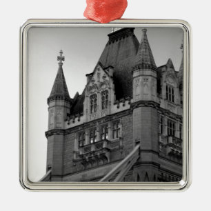 Ornamento De Metal London Tower Bridge Close-up