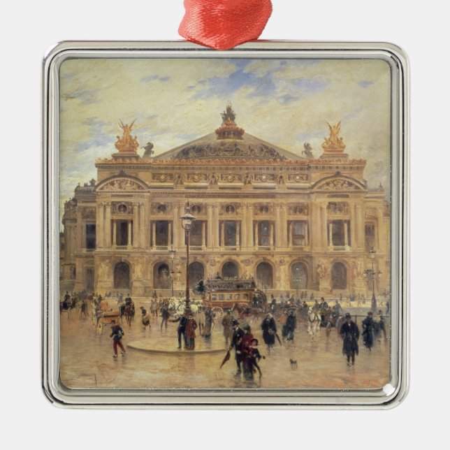 Ornamento De Metal L'Opera, Paris (Frente)
