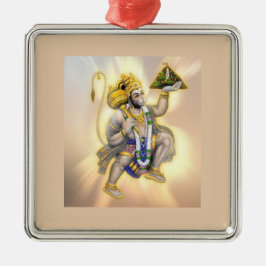 Ornamento De Metal Lord Hanuman Divine Light