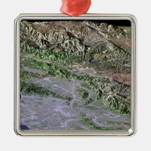 Ornamento De Metal Los Angeles, Califórnia