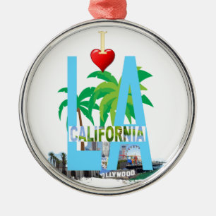 Ornamento De Metal Los Angeles l uma cidade EUA América de Califórn