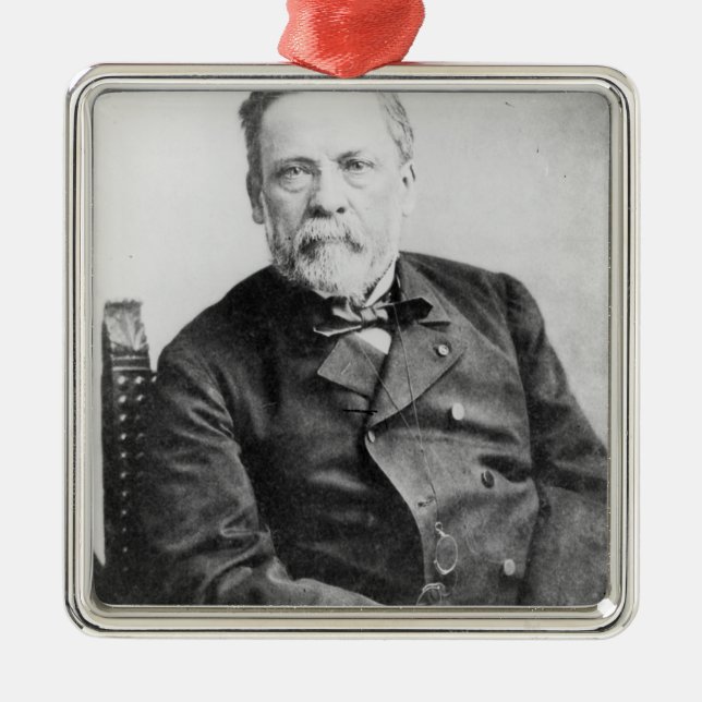 Ornamento De Metal Louis Pasteur (Frente)
