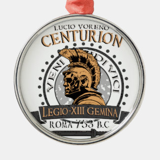 Ornamento De Metal Lucius Voreno, um famoso Centurião Romano
