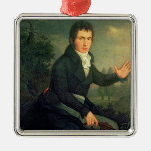Ornamento De Metal Ludvig camionete Beethoven, 1804