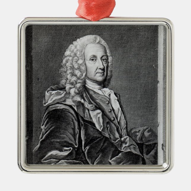 Ornamento De Metal Ludvig Holberg (Frente)