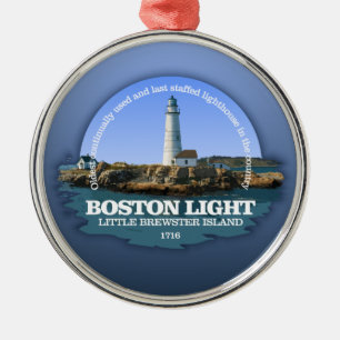 Ornamento De Metal Luz de Boston