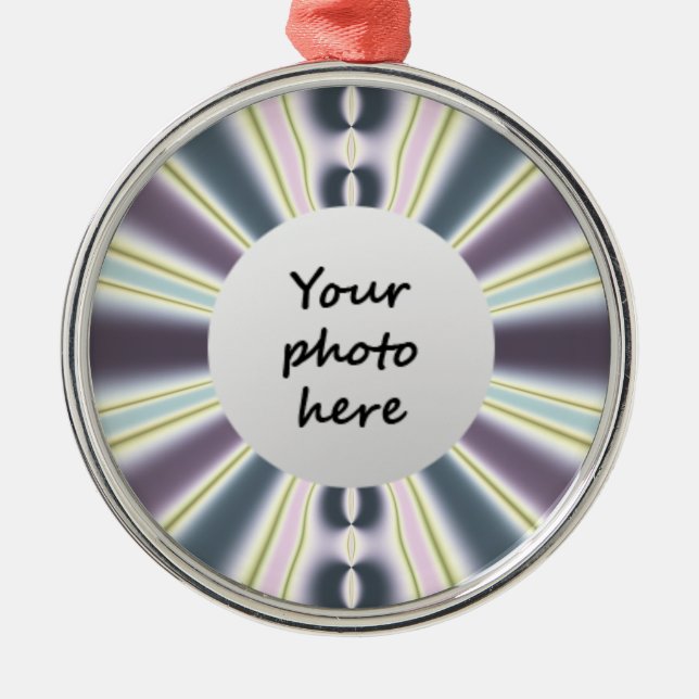 Ornamento De Metal Luzes Diamond (Frente)