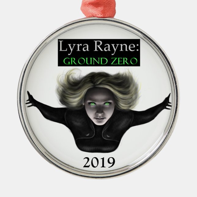 Ornamento De Metal Lyra Rayne: Ground Zero (Frente)