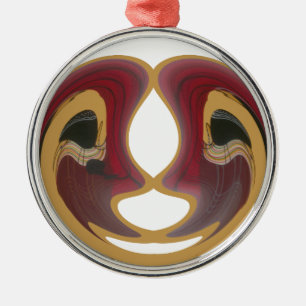 Ornamento De Metal Maasai Tribal Whirl Art Impressão